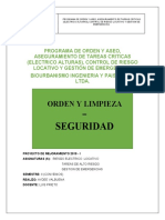 Programa de Orden y Aseo Biourbanismo Ltda.