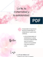 Fe y Fraternidad