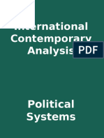 International Contemporary Analysis