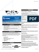 Alarma Steren - PDF - Diodo Emisor de Luz - Equipo