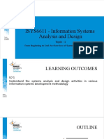 PPT1-IsYS6611 - Is Analysis and Design-DFM
