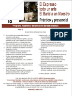 Barista Práctico-Presencial 2022 Na PDF