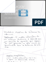 Modelagem matemática de sistemas dinâmicos