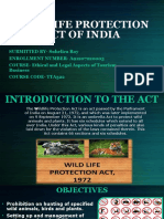 Wildlife Protection Act of India