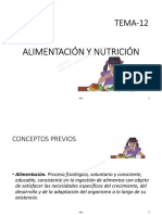Temario Especifico (Alfredo) - Tema 12 - T-12 - Alimentacion-Nutricion PDF