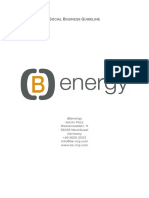 (B) Energy Social Business Guideline