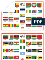 t2 G 656 Flags of Africa Word Mat - Ver - 4