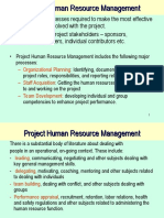 Project Human Resource Management - Slide Package