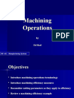 Machining Operations