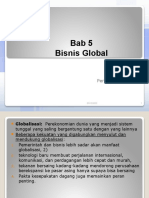 Pertemuan 5 Memahami Konteks Bisnis Global