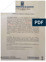 Acta de Inicio Del Proceso PDF