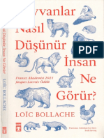 Loic Bollache - Hayvanlar Nasıl Düşünür Insanlar Ne Görür