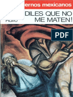 Libro 24. ¡Diles Que No Me Maten! - Aut. Juan Rulfo PDF