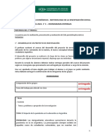 2022 - CRONOGRAMA ENTREGA TP 2° Parcial. SAN ISIDRO