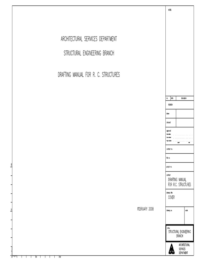 ASD RC Drafting Manual PDF | PDF