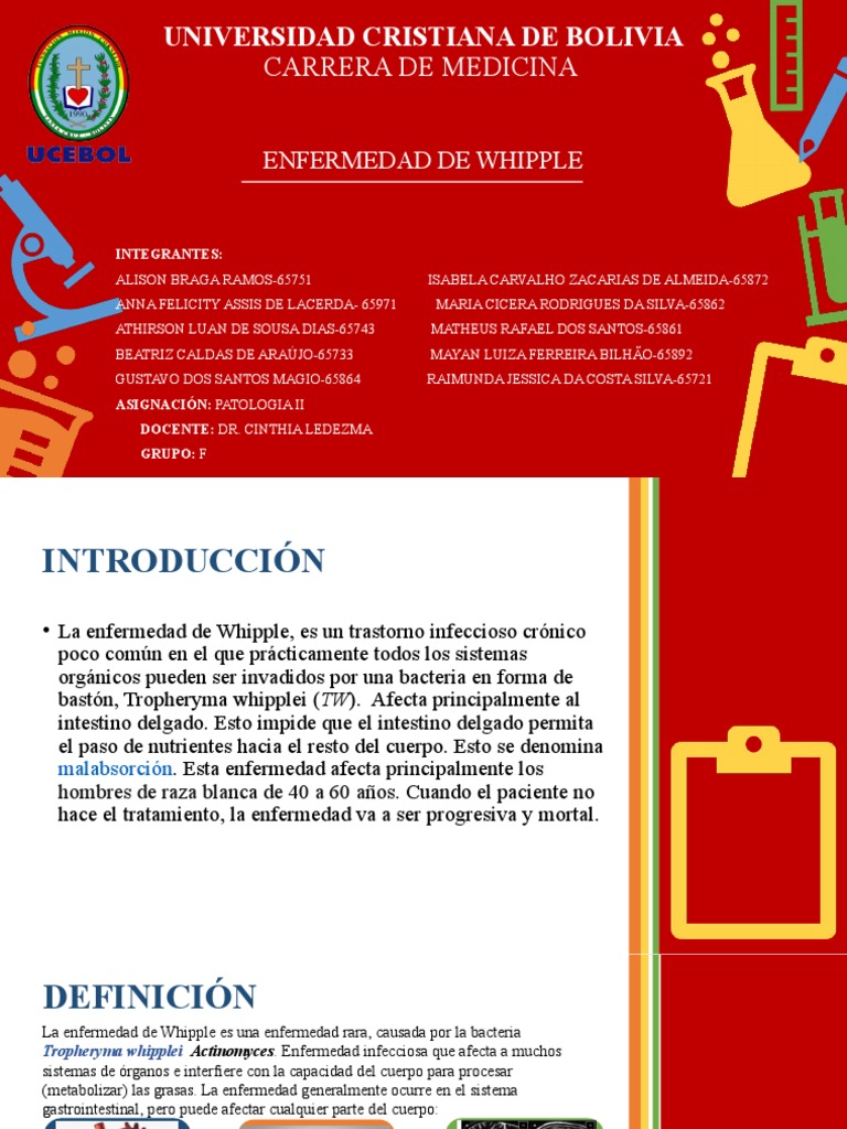 Enfermedad de Whipple 1 Descargar gratis PDF Síntoma Diarrea