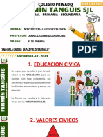 Introduccion A La Educacion Civica