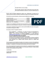 Carta Presentación Papas Liceo Los Alpes Valores de Servicios # 2 PDF