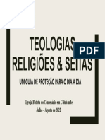 Teologias, Religiões & Seitas - Apresentação