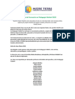 Seminario en Pedagogía Waldorf 2023 PDF