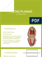 Pistas planas: rehabilitación oclusal