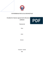 Estructura Informe de Las Practicas