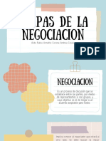 Etapas de La Negociacion