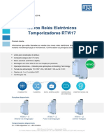 Circular CL 21 - Novos Relés Eletrônicos Temporizadores RTW17