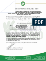 Lista Definitiva de Admitidos Concurso Personero Municipal Ataco 2023 PDF