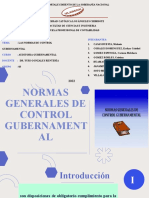 Las Normas de Control Gubernamental