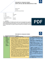 Planif ANUAL 5to Sec 22