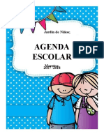 Agenda escolar jardín de niños 2017