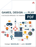 John Sharp - Colleen Macklin - John Sharp - Games - Design and Play - A Detailed Approach To Iterative G PDF