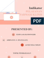 Kel 2 - Indikator Pelayan Farmasi Klinis - MenajFar