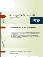 Investigación Operativa II