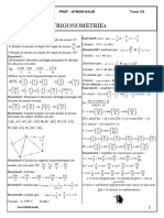 Calcul Trigonometrique 1 Exercices Non Corriges 1 1 PDF