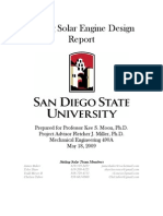 Solar Stirling Engine 490A Final Report
