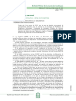 Convocatoria oposiciones cuerpos docentes Andalucía 2023