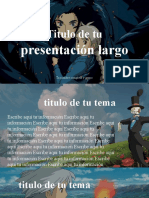 Titulo de Tu: Presentación Largo