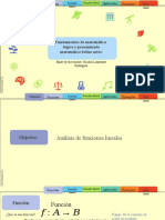 Funcione Lineal y Aplicaciones