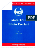 Atatürk'ün Bütün Eserleri - Cilt 01 (1903 - 1915) PDF