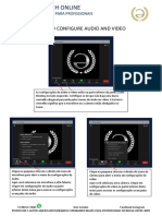 4 Como Configurar Áudio e Vídeo