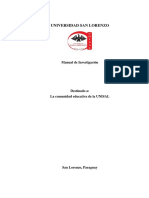 Manual de Investigación UNISAL