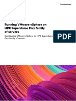 Running VMware Vsphere On HPE Superdome Flex Family of Servers