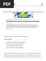 Boost Battery Performance Through Advanced Charging - Electronic Design