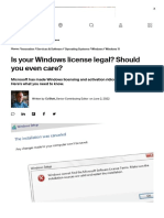 Is Your Windows License Legal - Should You Even Care - ZDNET