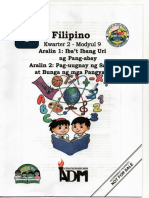 Filipino 6 Module 9 01