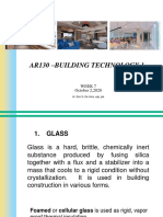 Building Technology Lecture - Glass and Hardware 1022020