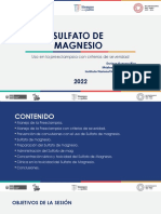 Tema 4 - Manejo de Sulfato de Magnesio PDF