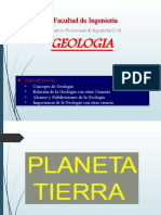 GEOLOGIA Clase INTRODUCCIÃ - N